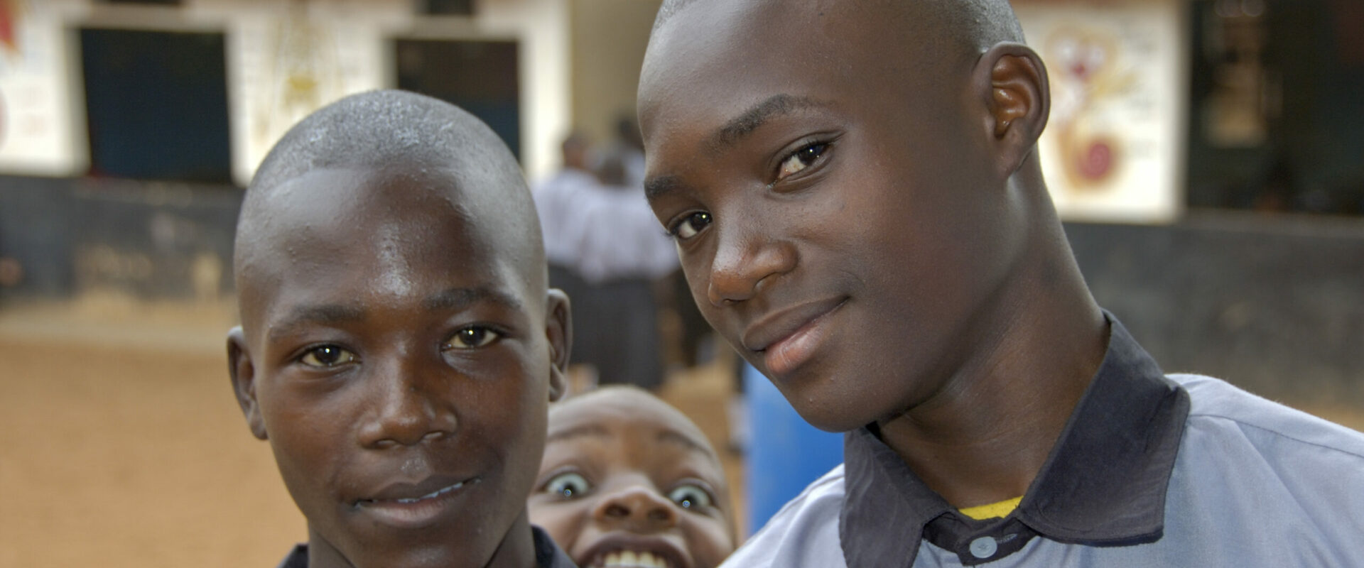 Young people in a school community